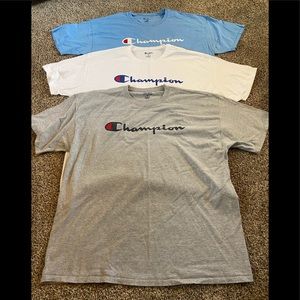 Champion t-shirt lot (set of 3)